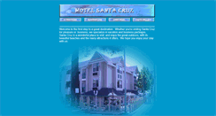Desktop Screenshot of motelsantacruz.net